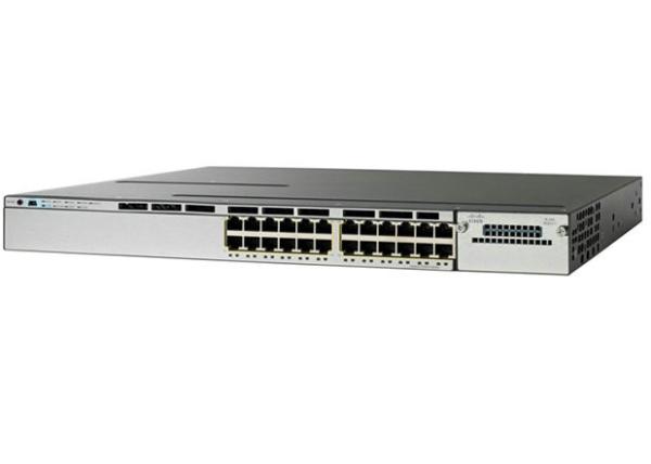 Catalyst 3850 Cisco Gigabit Ethernet Switch 24 POE Port PoE WS-C3850-24P-S