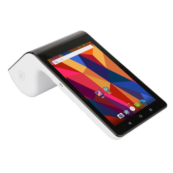 NFC Payment Android POS Terminal WIFI 7 Inch Touch Screen 1280*800 IPS LCD
