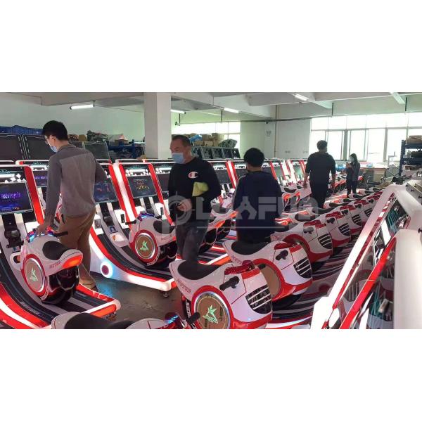 New Coin Operated Kids Phantom Motor Super Motor Racing Game Arcade Motorcycle Motorbike Racing Gaming Machine