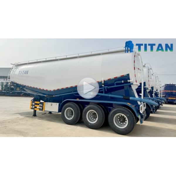 TITAN 3 Axle 50 Ton Dry Bulk Tanker Trailers for Sale