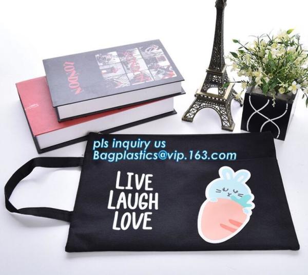slider zipper bag pencil bags for stationery and office, Office and school filling products Stationery set Pencil case P