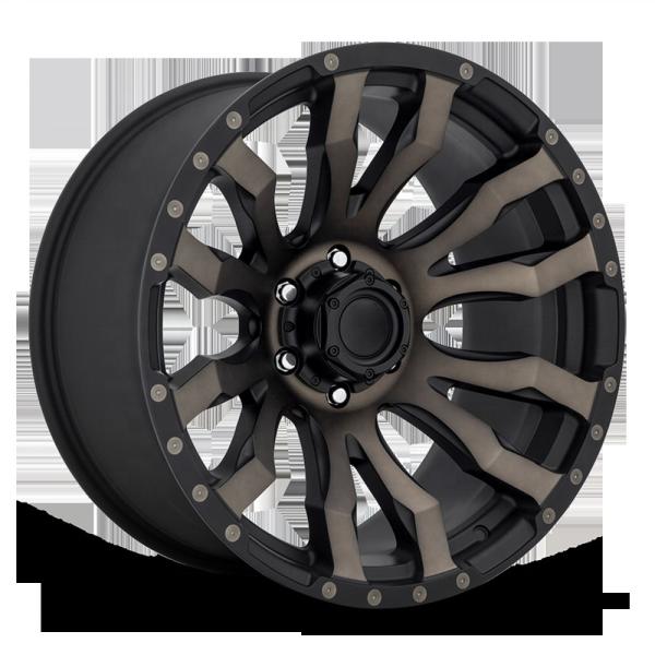 Black Bronze R20 6x139.7 Wheel Multi Spoke Design For Offroad Car