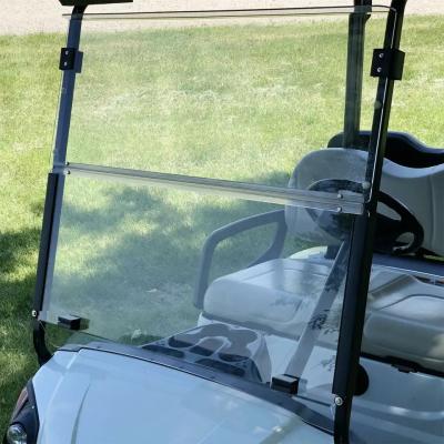 Ajuste de dobramento matizado do para-brisa do carrinho de golfe em Yamaha Drive2 2017-Up