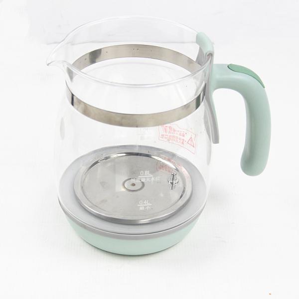 Стеклянное электрическое покрытие Graphene чайника нагревателя воды покрывает молчаливый кипеть