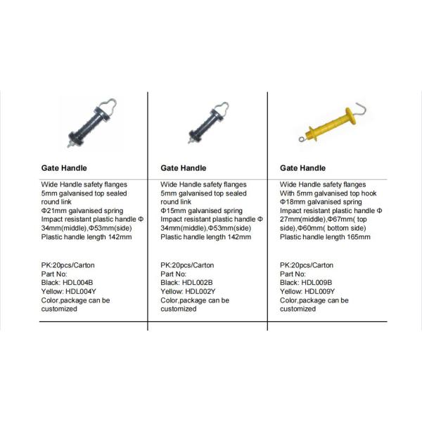 Cattle Cow Horse Sheep Farm Electric Fencing Gate Handle Husbandry Electric Fencing Handles
