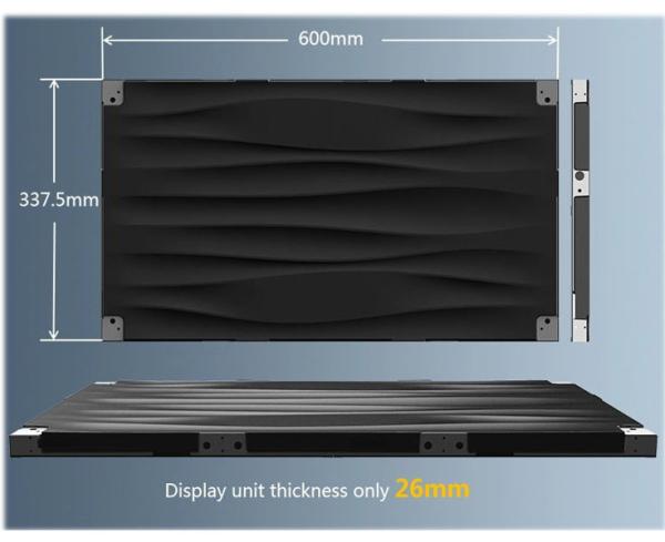 2K 4K 16: 9 UHD LED Video Wall Indoor Commercial Advertising LED Screen