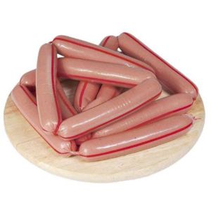 Food Grade Stripe Printed Plastic Casing Fish Sausage Casings