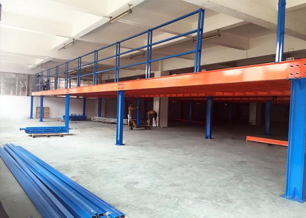 planchers de mezzanine industriels en métal 1000kg résistant pour l'entrepôt/bureau