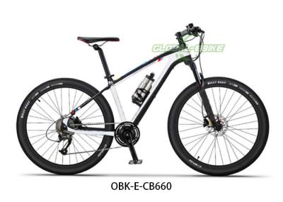 Bicicleta elétrica de fibra de carbono leve de 250W com Shimano 8-9 velocidades