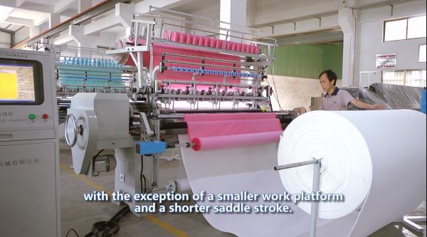 1.6M Garment High Speed Quilting Machine , Industrial Lock Stitch Sewing Machine