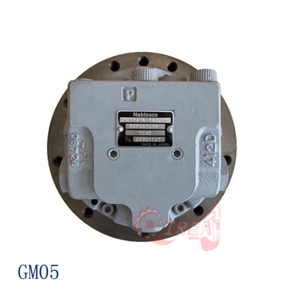 Gray Excavator Drive Motor SY465 SY485 Excavator Travel Motor GM60