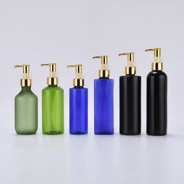 100ml 200ml Plastic Shampoo Pump Lotion Bottle PET Body Wash