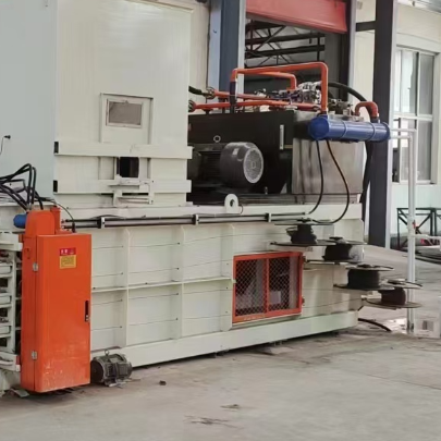Waste Paper Carton Straw Hydraulic Scrap Baler Machine 3PH380V