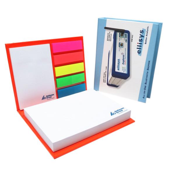 Hard Cover Custom Made Multilingual Office Sticky Notes Neon Sheets