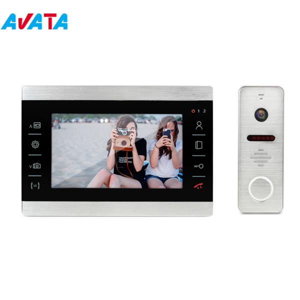 Smart Home System 10 Inch Touch Screen Metal Video Door Phone Camera Video Doorbel
