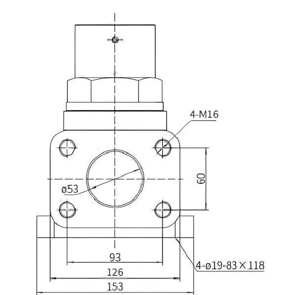 MPV Minimum Pressure Control Pneumatic Solenoid Valve 4-5 Bar