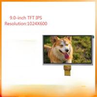 Affichage haute définition 9,0 pouces TFT IPS Full Viewing Angle RGB Communication Écran à cristaux liquides Avec 1024 * 600 pixels 50 PIN 18V