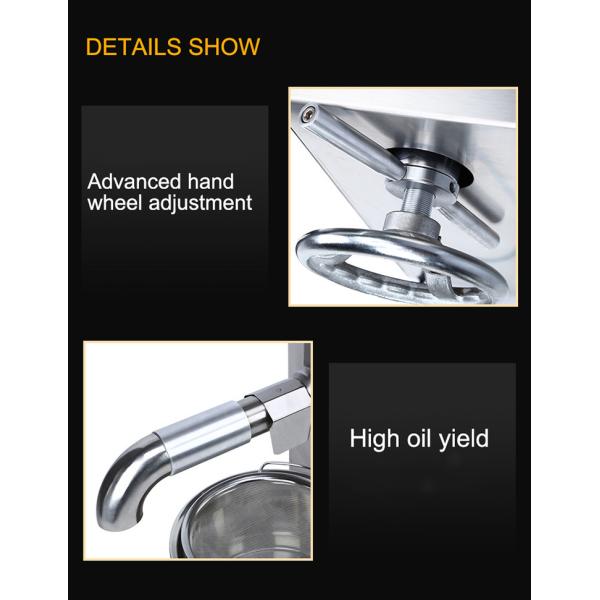 Factory Supply Cold Press Oil Machine Hydraulic Almond Sunflower Walnuts Peanut Sesame Oil Press Machine