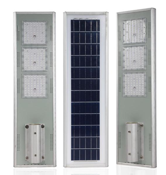 A rua de alumínio da lente solar ilumina 3 cabeças 150W 900x220x50mm