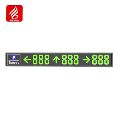 Signalisation de stationnement IA31 Écran de guidage intérieur à trois voies affichage standard 485 LED PGS