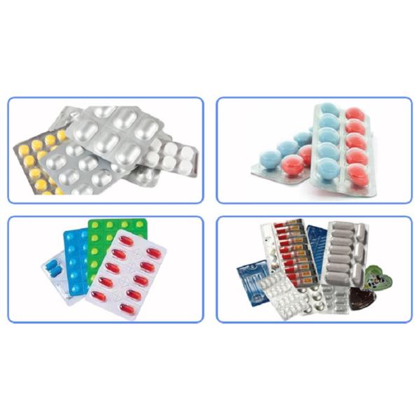 Небольшой алюминиевый планшет Pharmaceutica Mpa машины упаковки 0,4 волдыря пластиковый