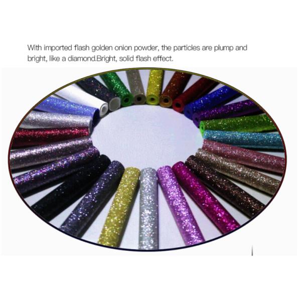 Shoes making material PU glitter artificial factory price synthetic leather