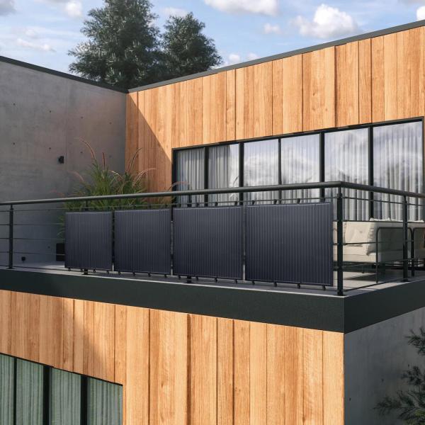 Тип кремния Semi гибкой панели солнечной системы балкона регулируемый Monocrystalline