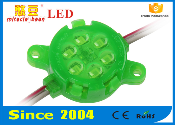 UV свет водить пиксела предохранения 6pcs SMD 2835 зеленый для торцевого освещения