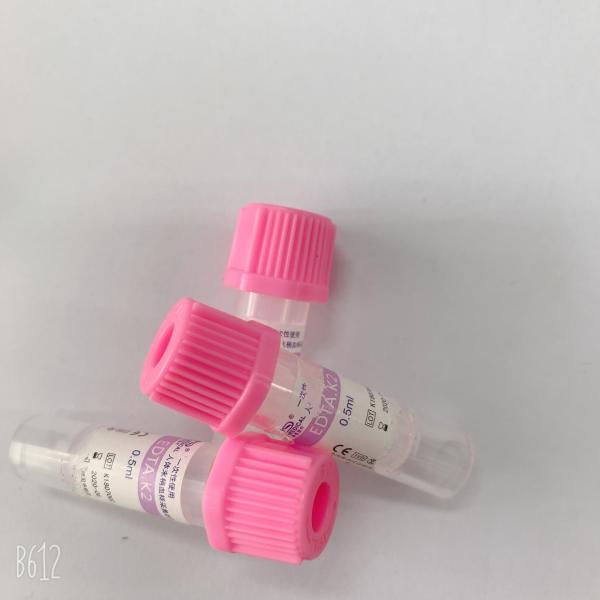 Tubo micro de Vacutainer de la sangre de la sangre del tubo llano médico de la colección