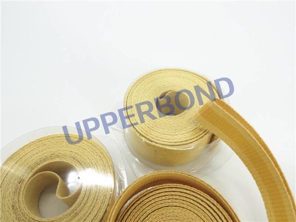 Machine KDF2 Coated Garniture Tape Yellow Width Customized ISO9001