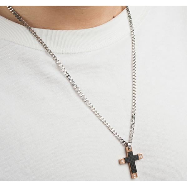 Pantalones de acero inoxidable de alto pulido con colgantes de diamantes en blanco