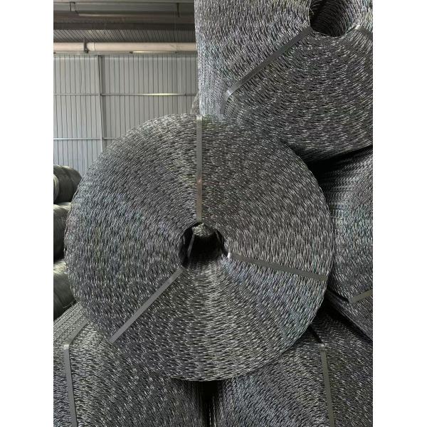 Six Lines Galvanized Pipeline Welded Mesh / Pipeline Coating Mesh