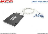ABS 100G modular 50GHz 9CH FTTH da fibra ótica DWDM do LC UPC