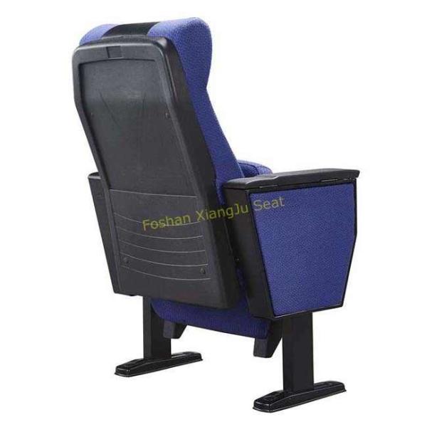 Classic Church Auditorium Seating With Plastic Writing Pad Table / Movie Theater Chairs