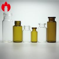 Empty Injection Medicinal Glass Vials Crimp Top and Screw Top Vial