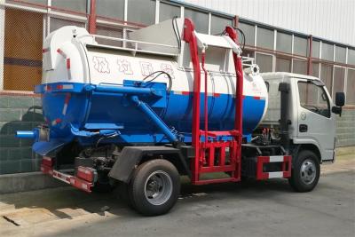 Caminhões da remoção Waste da prova do escapamento para a recolha de lixo e o transporte