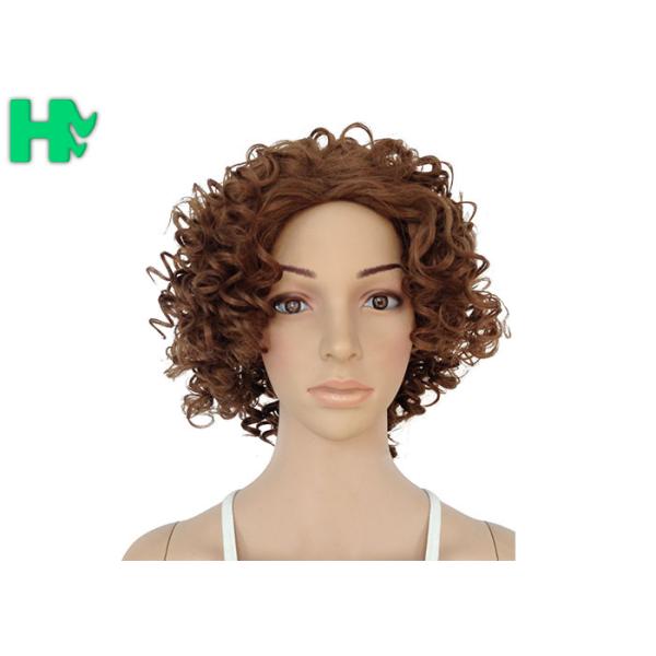 Heat Resistant Synthetic No Lace Short Synthetic Wigs Soft And Smooth Hair