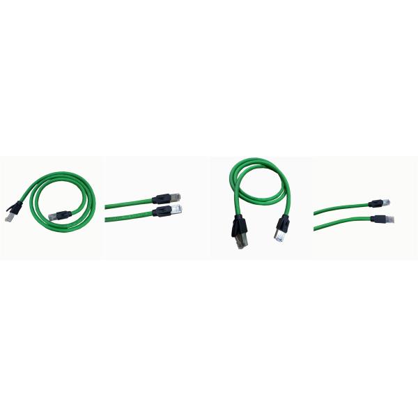 Кабель подключения к сети 26AWG 1000mm 8P/8C G/F*2 с разъемом 086