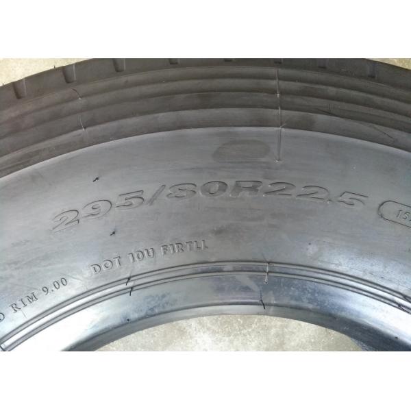 Four Grooves Travel Coach Tires 295/80R22.5 9.00 Inch Rim Width Fuel Efficient