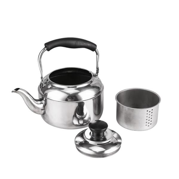 Family use stainless steel 410 cookware set kitchen 21pcs cooking pot water kettle