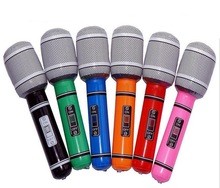 Inflatable microphone kids toy,advertising promotional gifts