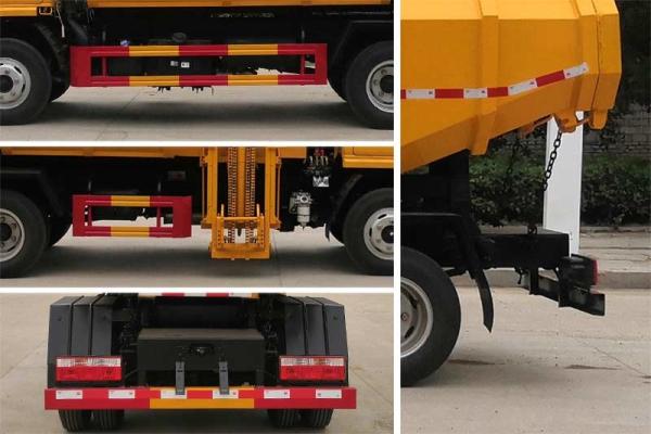 Lightweight And Easy To Maneuver Trash Dump Truck high speed Waste Dump Truck