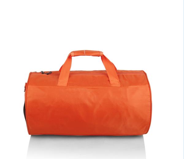 45*25CM Outdoor Light Weight Orange Color Waterproof Coated Polyester Oxford Barrel Travel Bags