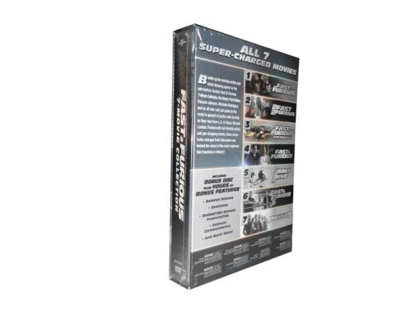 Fast & Furious 1-7 8DVD adult dvd movie Tv boxset usa TV series Tv show