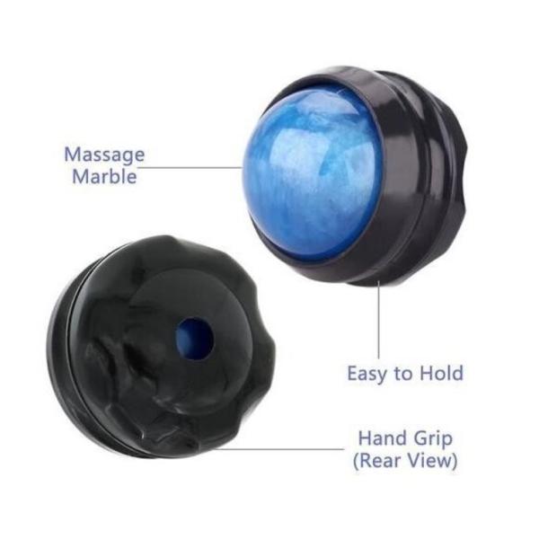 Cold artificial Resin Rotating Massage Roller Ball