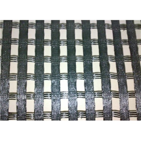 Геогрид усиливая полиэстер Геогрид ткани высокопрочный связанное искривлением