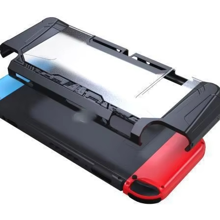 Transparent PC Integrated Thin Game Case for Nintendo for Switch Lite OLED 2 Bottom Dock TPU Soft Accessories
