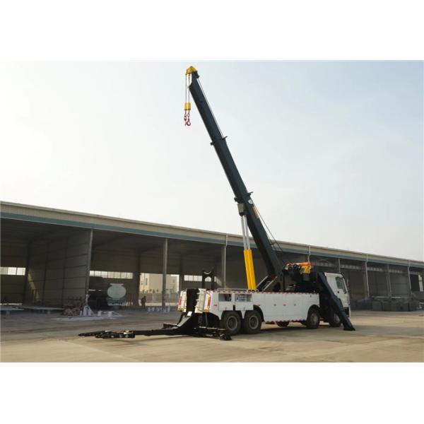 8x4 12 Wheels 371hp Wrecker Tow Truck Heavy Duty 50 Tons Road Recovery Truck