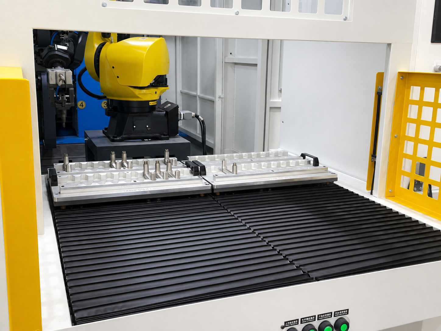 Faucet Pre-plating Robotic Polishing Machine For Stainless Steel