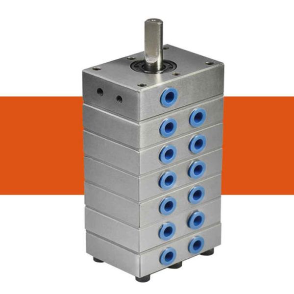 Jrgy Series 1-Inlet 12-Outlet Precision Spinning Gear Pump for Chemical Fiber High-Speed Oiling